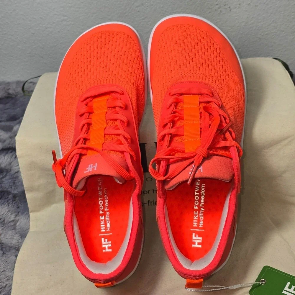 NWT Hike‎ Footwear Stride Orange Minimalist Barefoot Unisex EU 40 WMNS 9